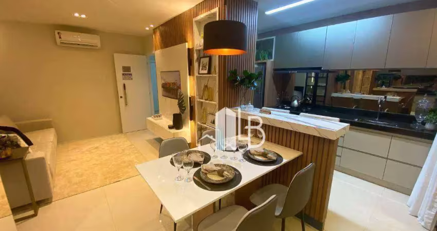 Apartamento com 2 dormitórios à venda, 66 m² por r$ 420.000,00 - santa mônica - uberlândia/mg