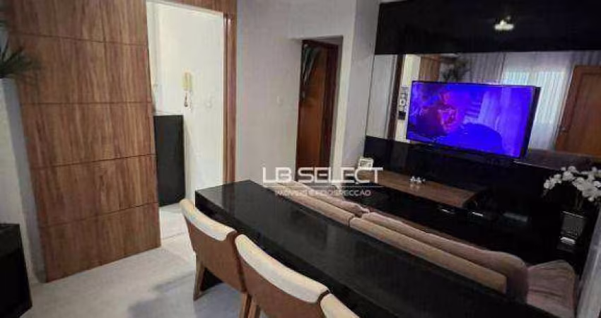Apartamento com 3 dormitórios à venda, 70 m² por R$ 280.000,00 - Brasil - Uberlândia/MG