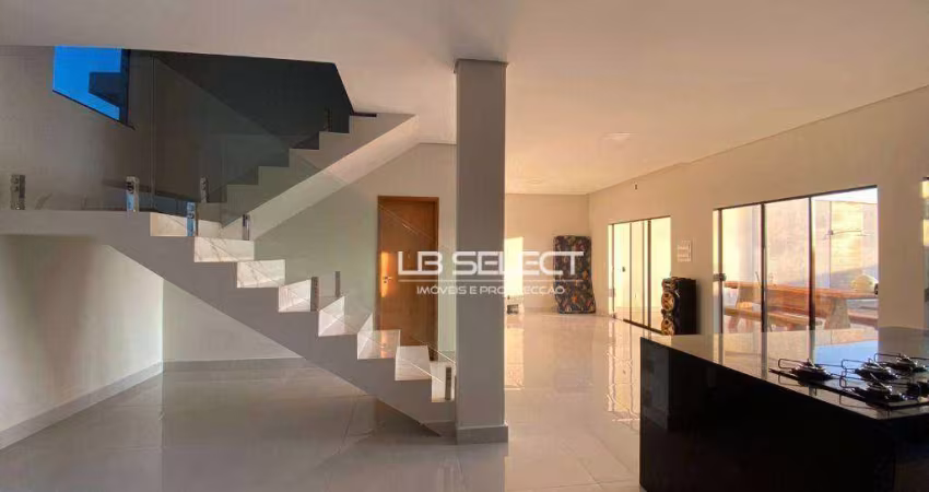 Casa com 4 dormitórios à venda, 213 m² por R$ 1.299.000,00 - Shopping Park - Uberlândia/MG