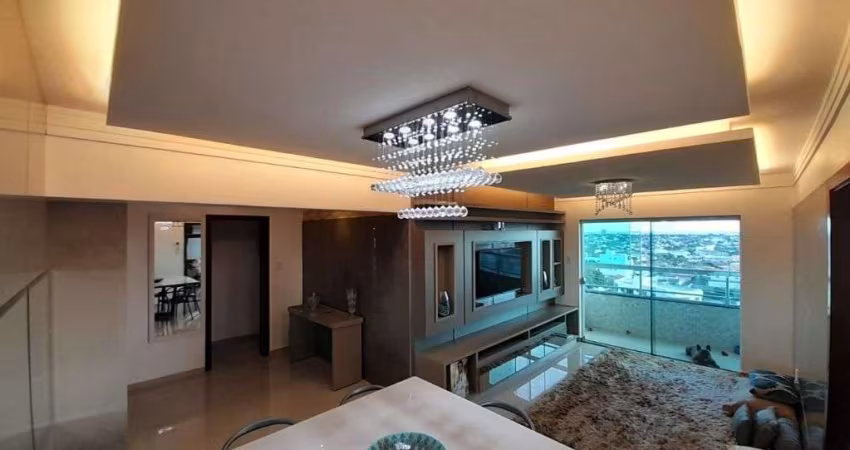 Apartamento no bairro Saraiva com três quartos, uma suíte e varanda gourmet.