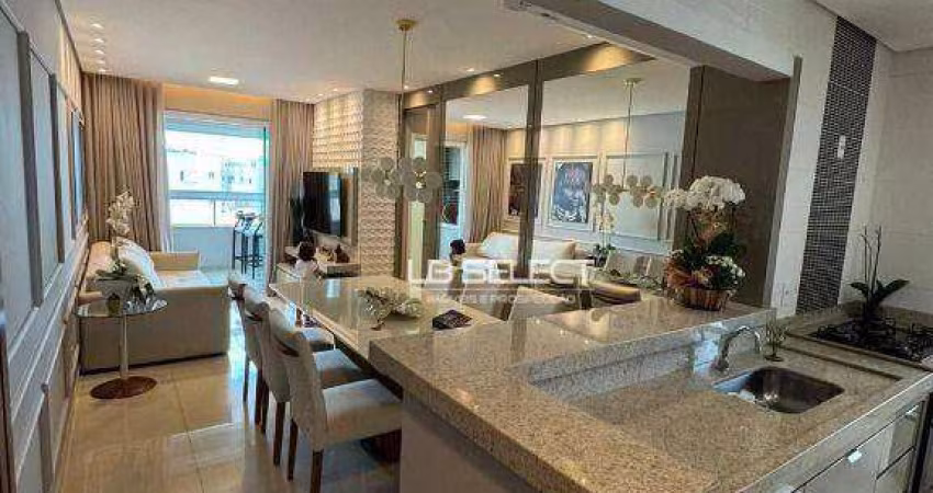 Apartamento com 2 dormitórios à venda, 72 m² por R$ 630.000,00 - Santa Mônica - Uberlândia/MG