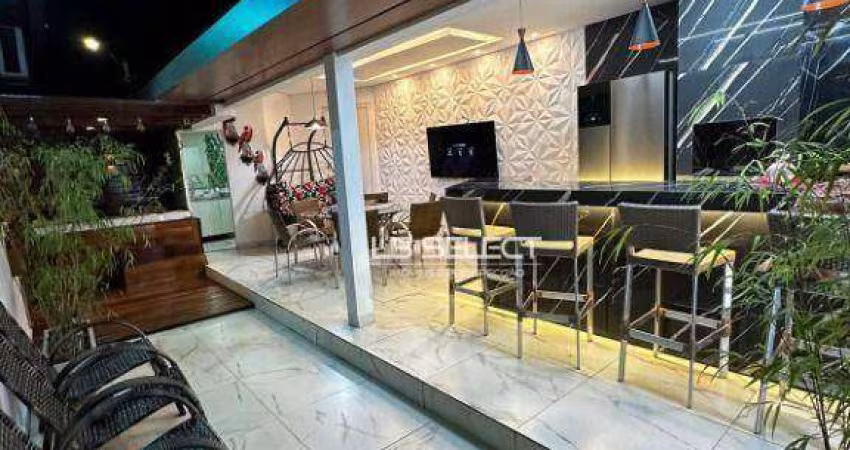 Casa no bairro Gravatás com três quartos e área gourmet completa.