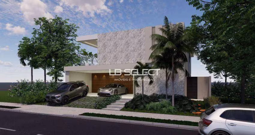 Casa com 4 dormitórios à venda, 379 m² por r$ 4.500.000,00 - condomínio alphaville 1 - uberlândia/mg