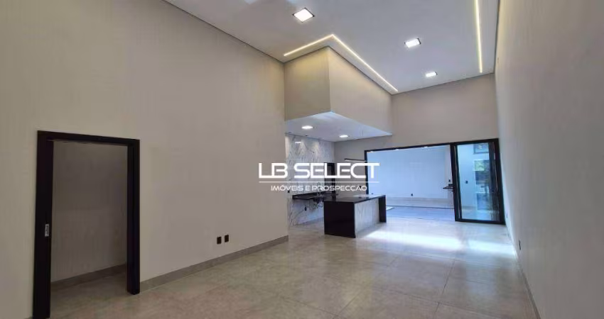 Casa no Condomínio Terras Alpha com três suítes, escritório com lavabo e varanda gourmet.