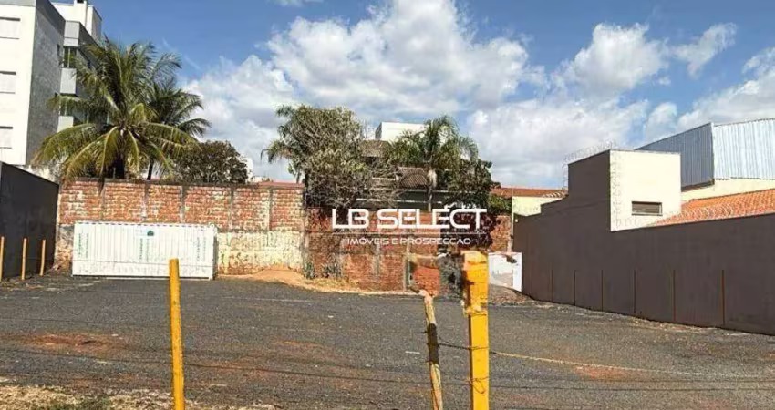 Terreno no bairro santa mônica com 340 metros quadrados.