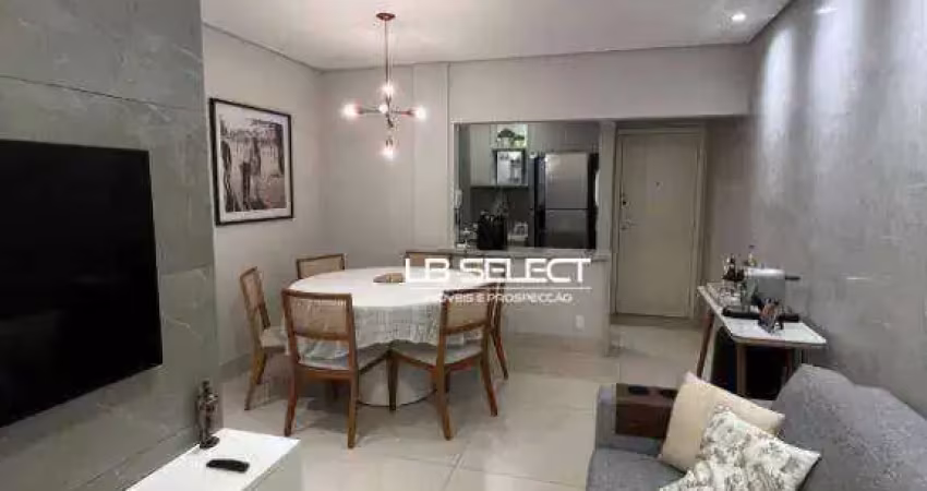 Apartamento no bairro santa mônica com três quartos e uma vaga de garagem.