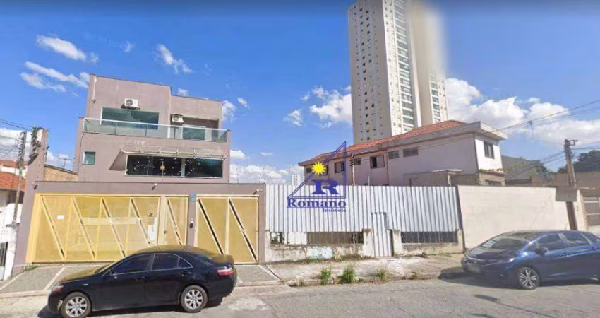 Terreno à venda, 280 m² por R$ 845.000,00 - Mooca - São Paulo/SP