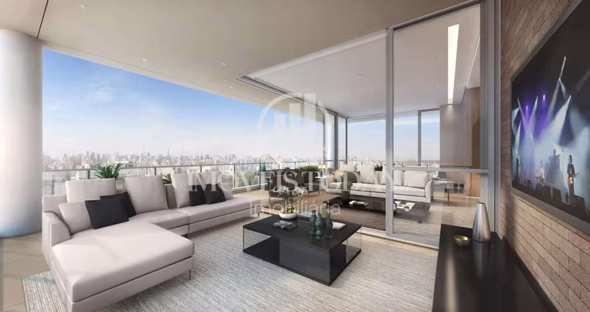 i180 - Apartamento Alto Padrão vista Pq Ibirapuera, 4 suítes l 5 vagas l 294mts