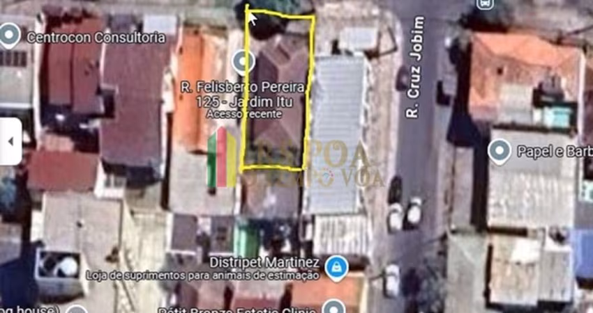 Terreno à venda na Rua Felisberto Pereira, 125, Jardim Itu Sabará, Porto Alegre
