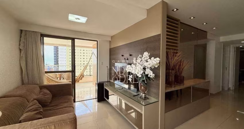 apartamento mobiliado em manaira,127m2- 3 quartos sendo 2 suítes + Dce - R$ 1.050.000,00