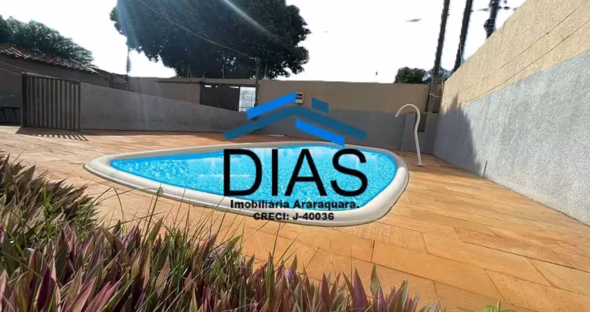 JARDIM NOVA ARARAQUARA COM TRÊS DORMITÓRIOS ESPAÇO GOURMET E PISCINA