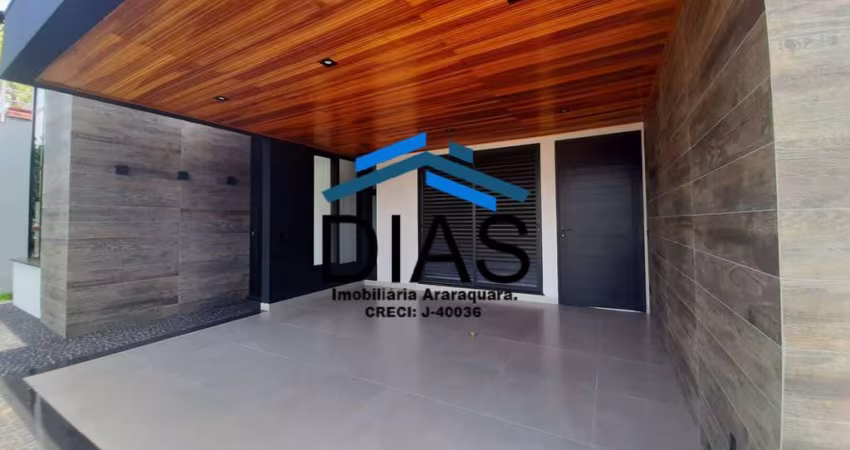 RESIDENCIAL VILLAGE DAMHA I CASA NOVA ALTO PADRÃO COM TRÊS SUITES E PISCINA