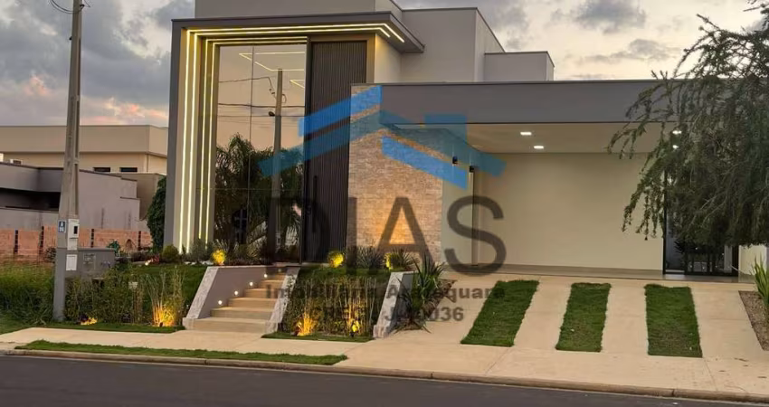LINDA CASA DE ALTO PADRÃO NO VILAGE DAMHA 3 TRÊS SUÍTES 7 AR CONDICIONADOS