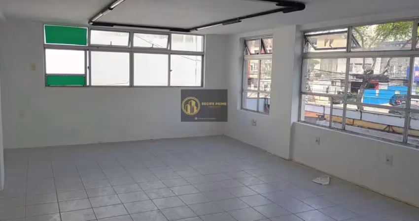 Sala comercial, 48,01m², para locação em recife, pina