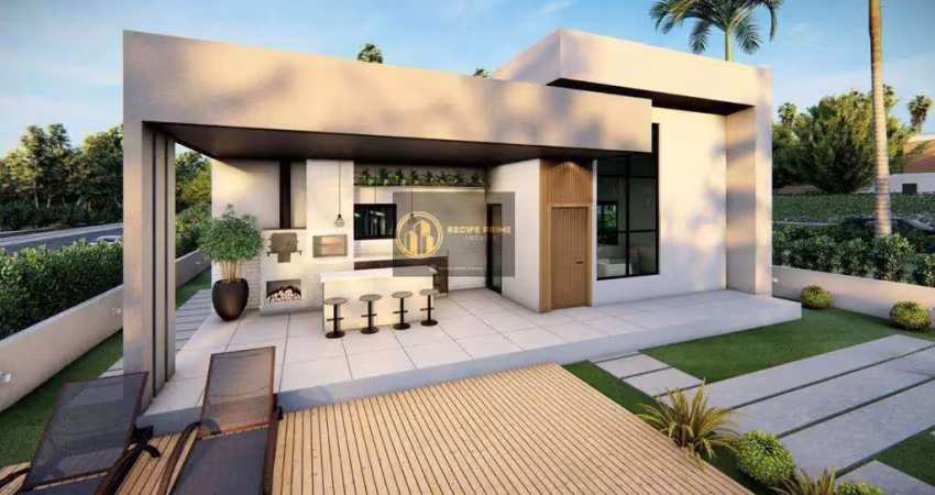 Casa de condomínio à venda, no condomínio reserva de aldeia maggiori,  em paudalho, aldeia, com 4 quartos, 178,66m²