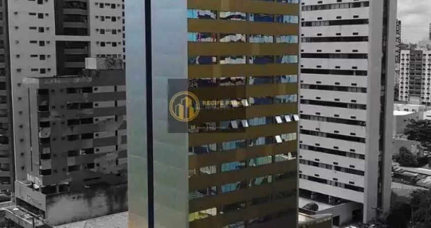 Sala comercial à venda, no empresarial aldja vasconcelos,  em recife, boa viagem, 40m²