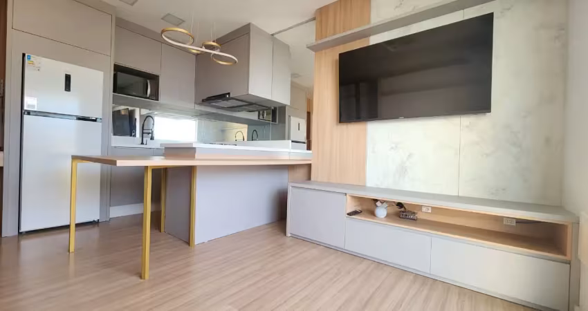 Apartamento mobiliado no centro de camboriú/sc r$ 520.000
