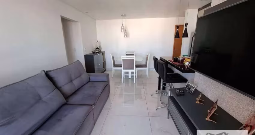 Lindo apartamento no parque industrial - 2 dormitórios, 2 banheiros, 2 garagens, andar alto