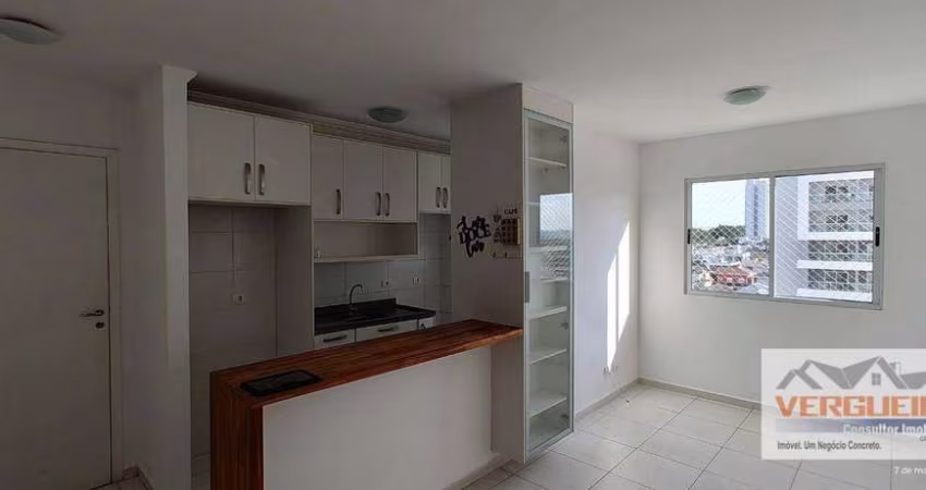 Apartamento com 2 dormitórios para alugar, 52 m² por R$ 2.145,83/mês - Villa Branca - Jacareí/SP