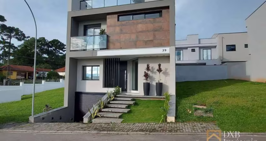 Casa com 4 suítes à venda, 293 m² por r$ 2.500.000 - santa cândida - curitiba/pr