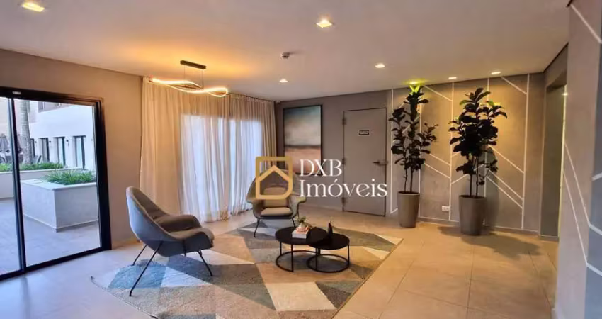 Apartamento com 1 dormitório para alugar, 17 m² por r$ 2.631,00/mês - novo mundo - curitiba/pr