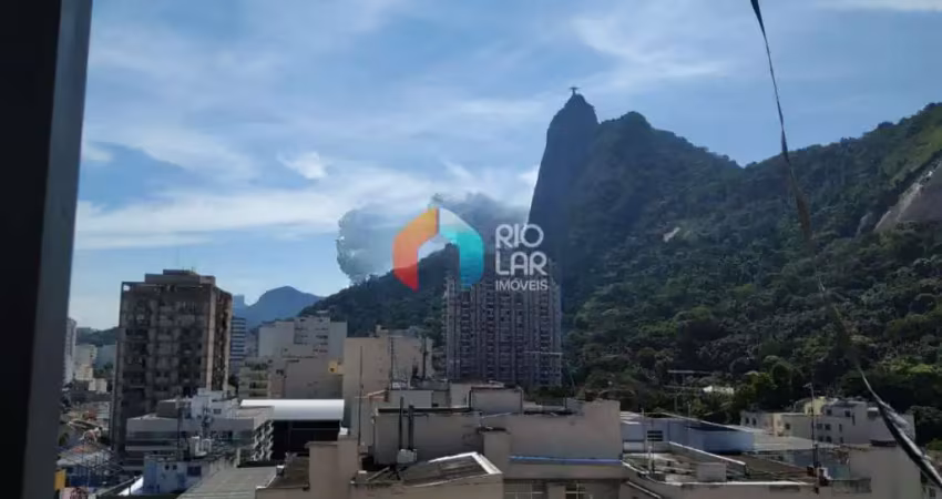 Botafogo, cobertura duplex, vista deslumbrante cristo redentor, 2 quartos, suíte, armários, 2 vagas