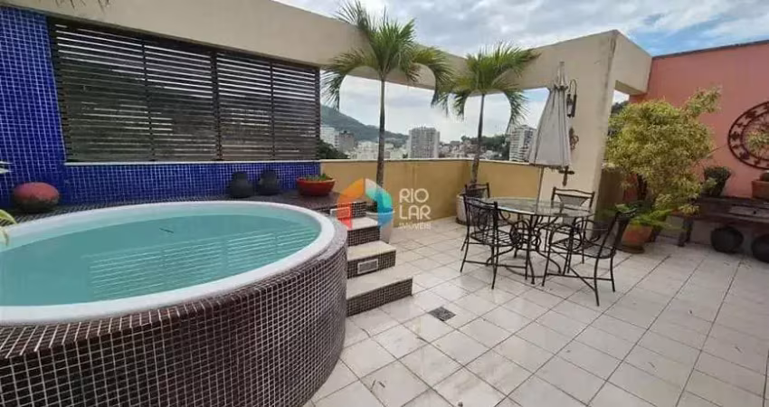 Cobertura duplex à venda, laranjeiras, rio de janeiro, rj