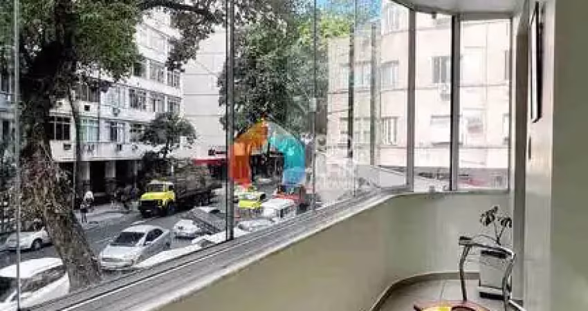 Apartamento à venda em copacabana, sala ampla, varanda, 3 quartos (1 suíte/closet) rio de janeiro,