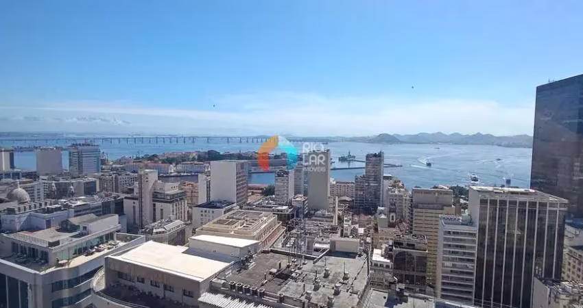 Sala comercial com 5 salas para alugar na Avenida Rio Branco, Centro, Rio de Janeiro