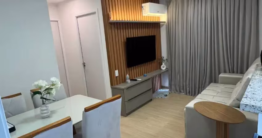 Alugo apartamento mobiliado – 2 quartos, condomínio clube com lazer completo!