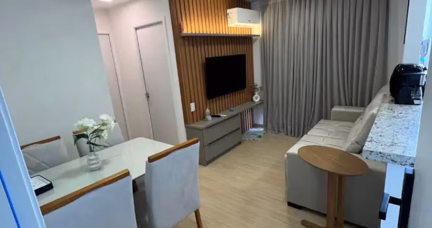 Alugo apartamento mobiliado – 2 quartos, condomínio clube com lazer completo!