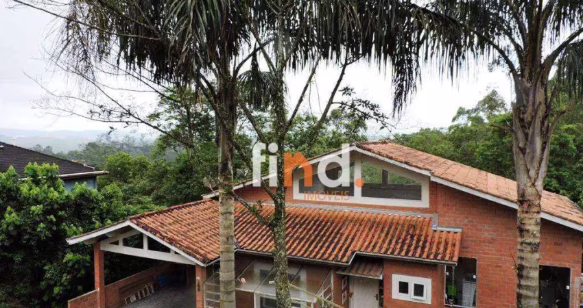 Casa com 4 dormitórios (1suíte) à venda, 205 m² por r$ 1.150.000 - granja viana – parque das artes - embu das artes/sp