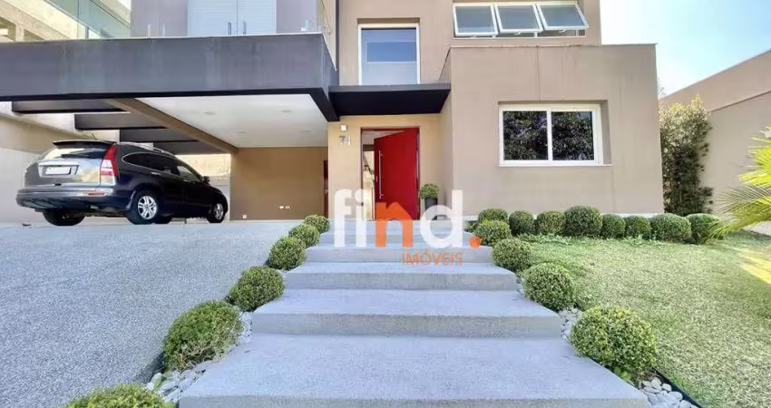 Casa com 4 dormitórios (4 suítes, sendo uma no térreo) à venda, 315 m² por r$ 2.800.000 - granja viana – vintage - cotia/sp