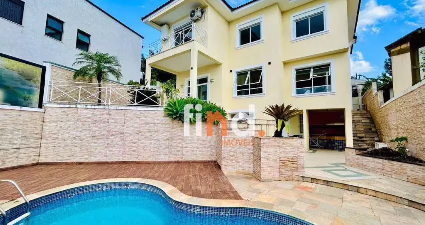 Casa mobiliada com 3 dormitórios (suítes), 280 m² - venda por r$ 2.200.000 ou aluguel por r$ 15.680/mês - são paulo ll - granja viana - cotia/sp