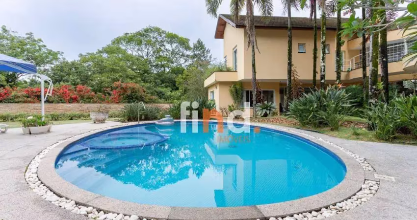 Casa com 6 dormitórios para alugar, 825 m² por r$ 21.132,00/mês - granja viana ii gleba 4 e 5 - cotia/sp