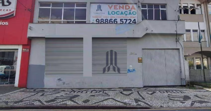 Loja, 520 m² - venda por R$ 2.900.000,00 ou aluguel por R$ 12.235,23/mês - Centro - Curitiba/PR