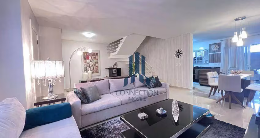 Sobrado com 4 dormitórios, 180 m² - venda por r$ 1.200.000,00 ou aluguel por r$ 8.308,91/mês - santa felicidade - curitiba/pr