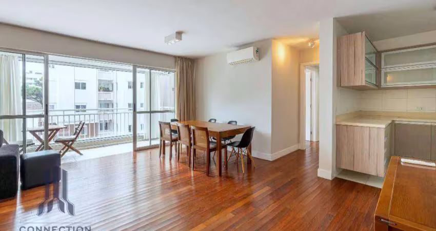 Apartamento com 3 dormitórios para alugar, 145 m² por r$ 6.959,81/mês - vila izabel - curitiba/pr