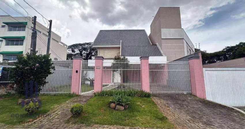Casa com 4 dormitórios para alugar, 176 m² por r$ 7.673,55/mês - campina do siqueira - curitiba/pr