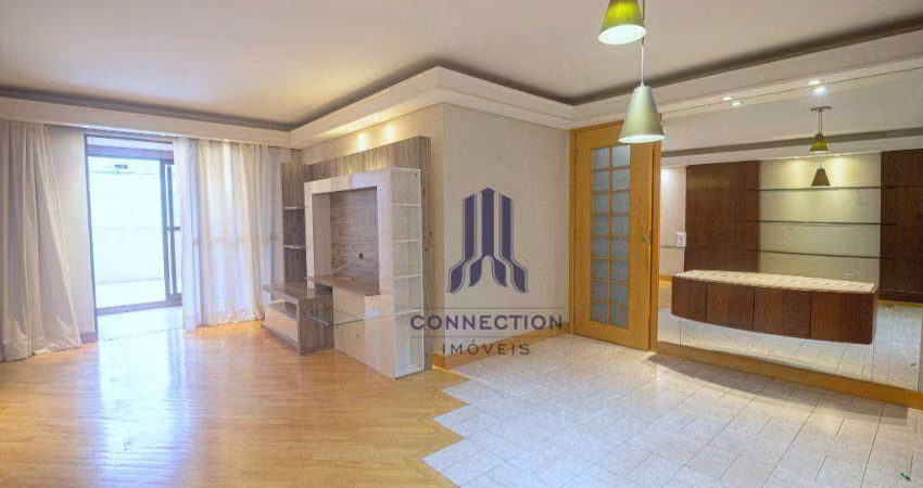 Apartamento com 3 dormitórios para alugar, 113 m² por R$ 4.520,00/mês - Água Verde - Curitiba/PR