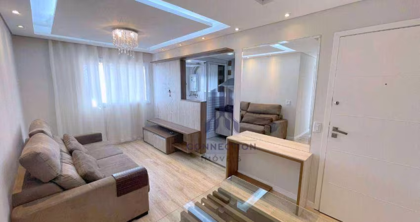Apartamento com 2 dormitórios para alugar, 50 m² por R$ 3.367,41/mês - Portão - Curitiba/PR