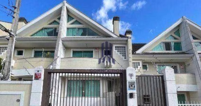 Sobrado com 4 dormitórios à venda, 243 m² por R$ 1.250.000,00 - Campina do Siqueira - Curitiba/PR