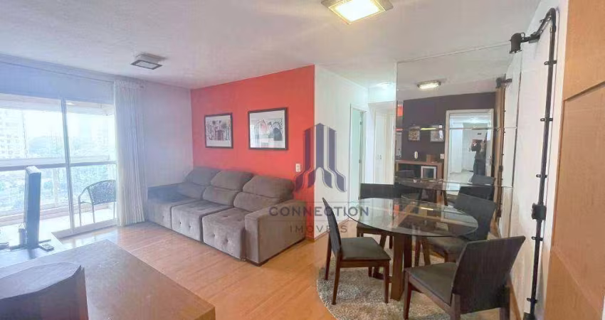 Apartamento com 3 dormitórios para alugar, 77 m² por R$ 4.773,43/mês - Portão - Curitiba/PR