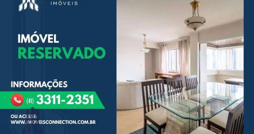 Apartamento com 3 dormitórios para alugar, 115 m² por r$ 4.428,85/mês - água verde - curitiba/pr