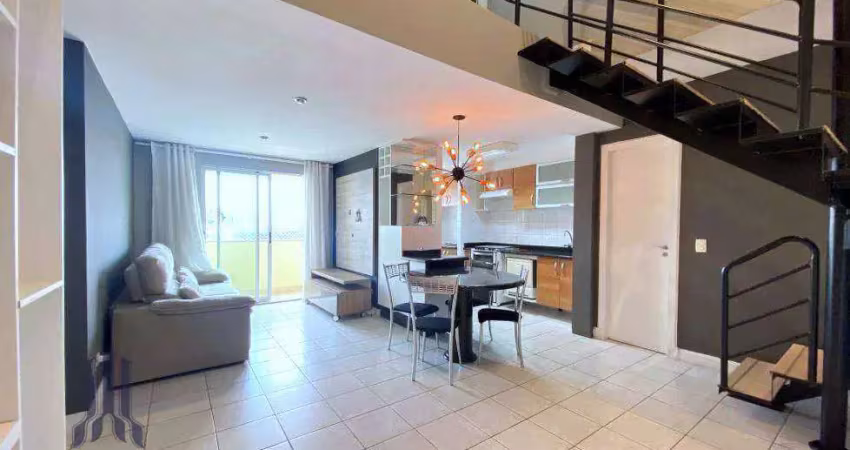 Apartamento duplex com 2 dormitórios à venda, 90 m² por r$ 800.000,00 - batel - curitiba/pr