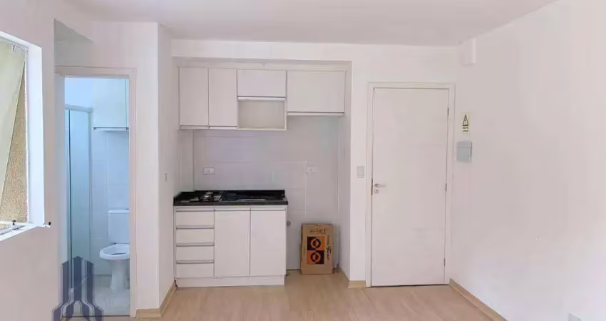 Kitnet com 1 dormitório para alugar, 23 m² por r$ 1.669,14/mês - cajuru - curitiba/pr