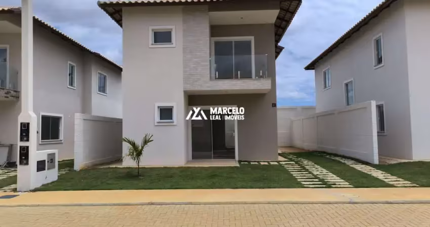 Alugo casa nova de alto padrão com 04 suítes, tomada para carro elétrico e móvei