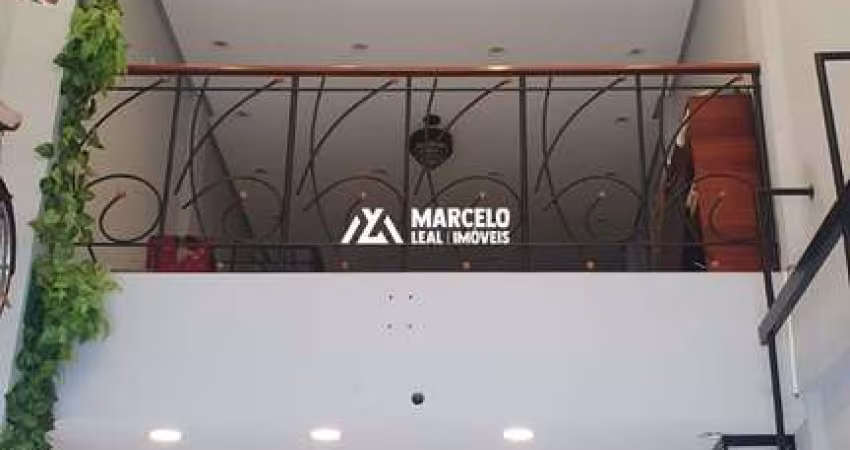 Alugo loja elegante com mezanino e 92 m2 área útil