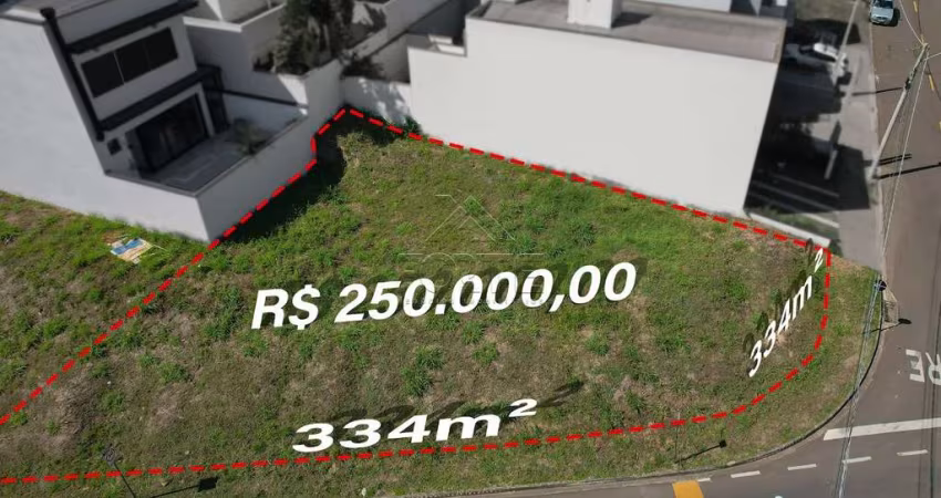 Terreno em condomínio fechado à venda na Luiza Longo Teixeira, 13, Residencial Paineiras, Piracicaba