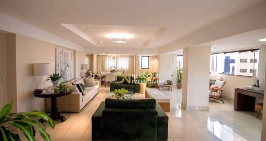 Apartamento com 3 dormitórios à venda, 280 m² por r$ 1.200.000,00 - candelária - natal/rn